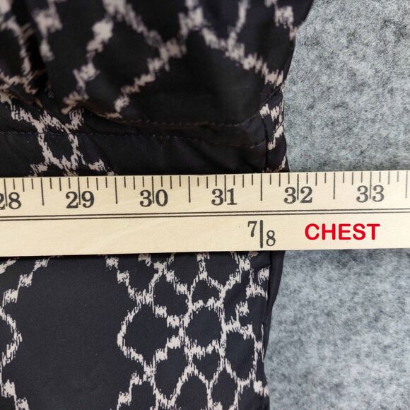 Dennis by Dennis Basso Women's Jacket Sz 4X Quilted Puffer Coat Reversible Black - Picture 5 of 12